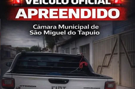 Veículo apreendido pela PRF