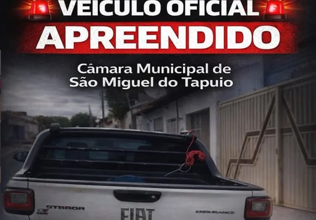 Veículo apreendido pela PRF