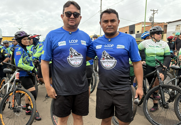 VIII Passeio Ciclístico Cachoeira do Urubu Movimenta Esperantina