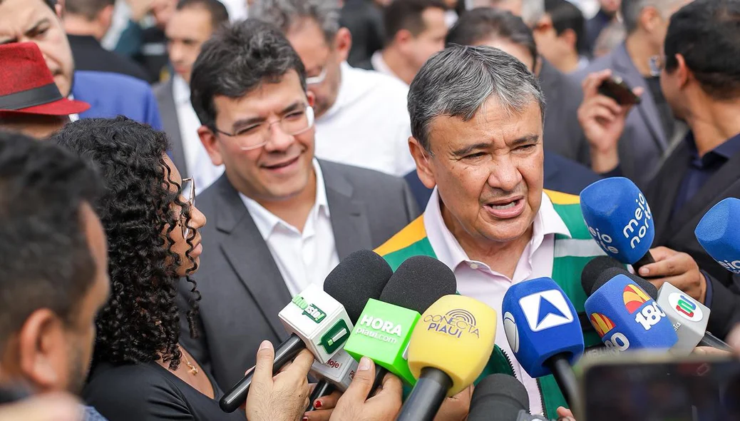 Wellington Dias e Rafael Fonteles