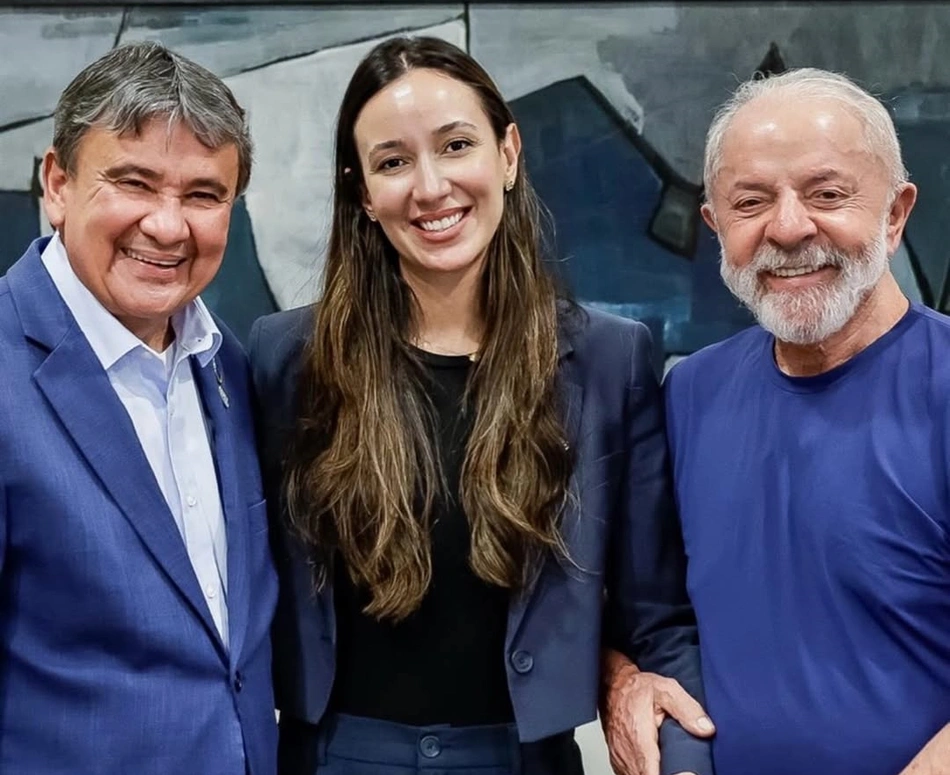 Wellington Dias, Iasmin Dias e Lula