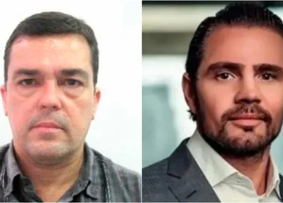 Yan Hirano e Daniel Vorcaro