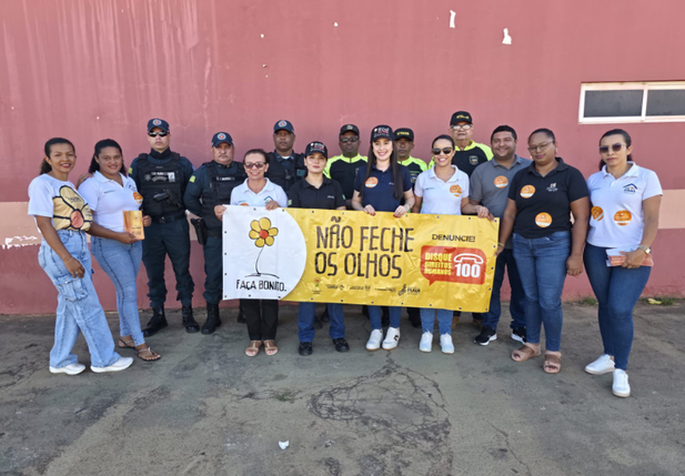 Ação Maio Laranja é realizada em Uruçuí com blitz educativa e palestra para estudantes
