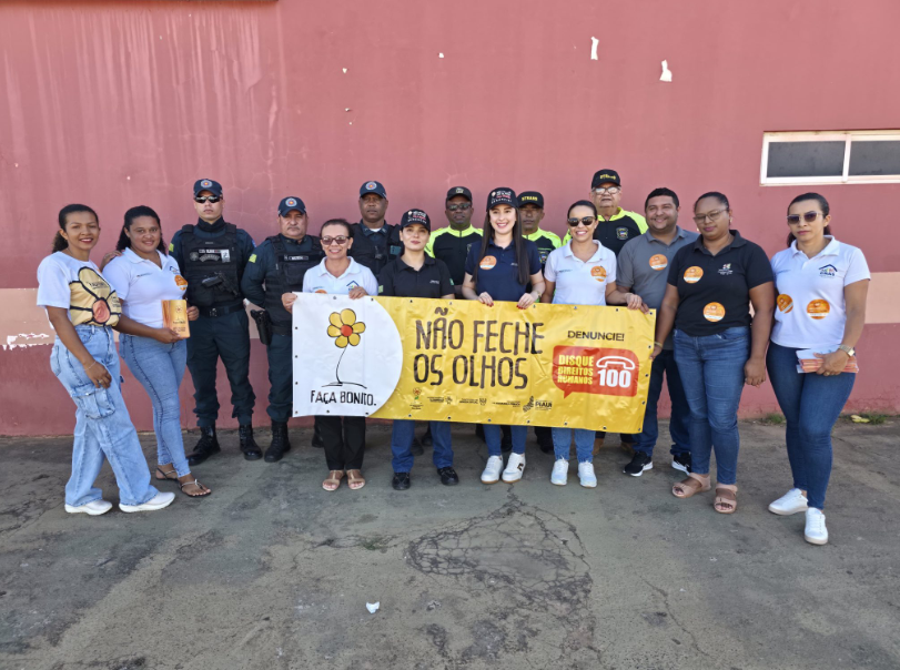Ação Maio Laranja é realizada em Uruçuí com blitz educativa e palestra para estudantes