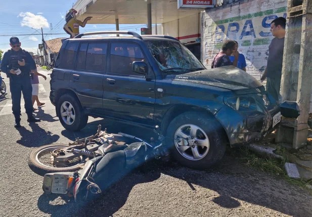 Acidente na zona sudeste de Teresina