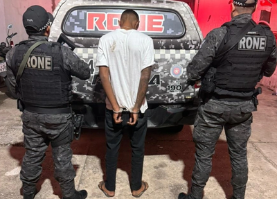 Adolescente é apreendido com revólver após tentar fugir do RONE em Teresina