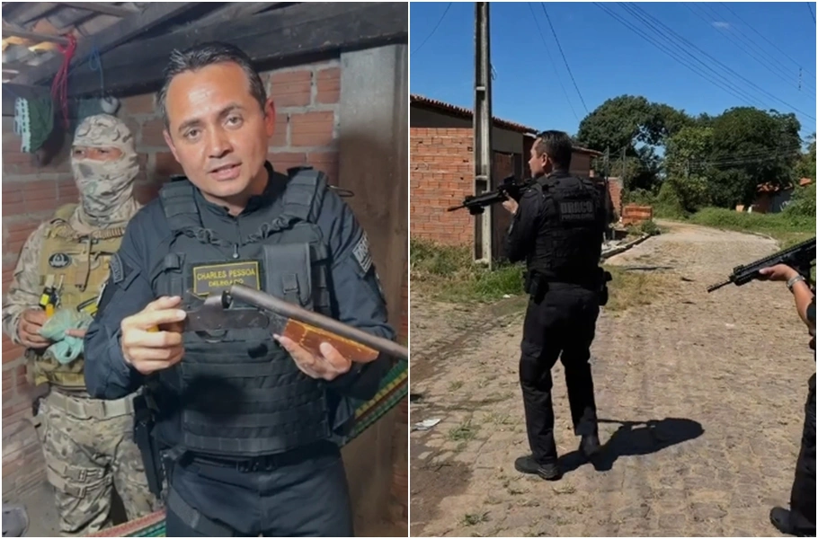 Ao todo, foram cumpridos 34 mandados judiciais em 11 municípios dos dois estados