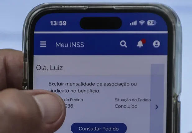 Aplicativo oficial do INSS