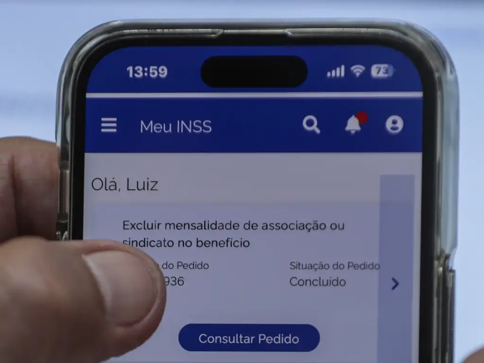 Aplicativo oficial do INSS
