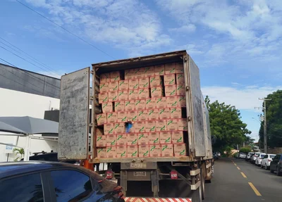 Carga de cigarro foi encaminhada para a sede da Polícia Federal em Teresina