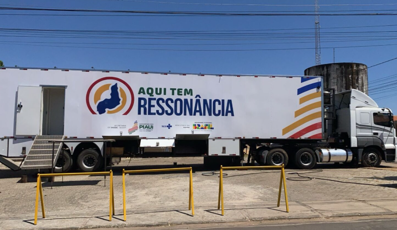 Carreta de Ressonância Magnética vai beneficiar moradores de 28 municípios do Piauí