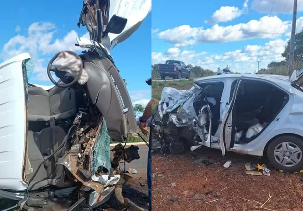 Carros das vítimas