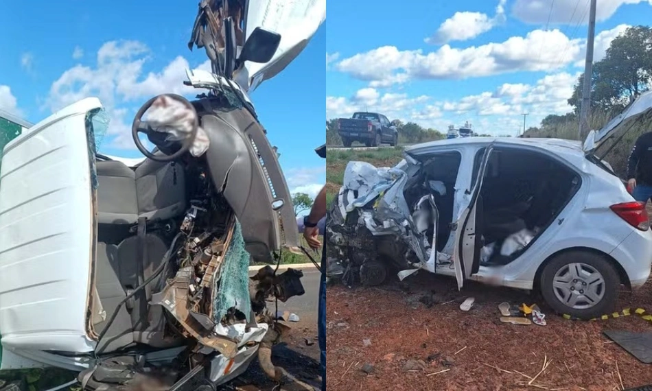 Carros das vítimas