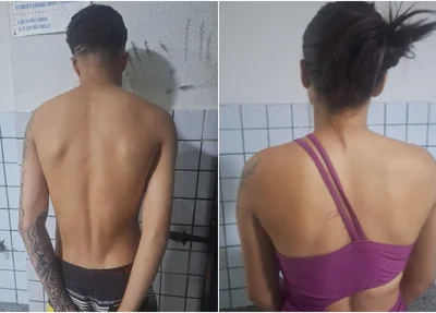 Casal preso com drogas pela PM