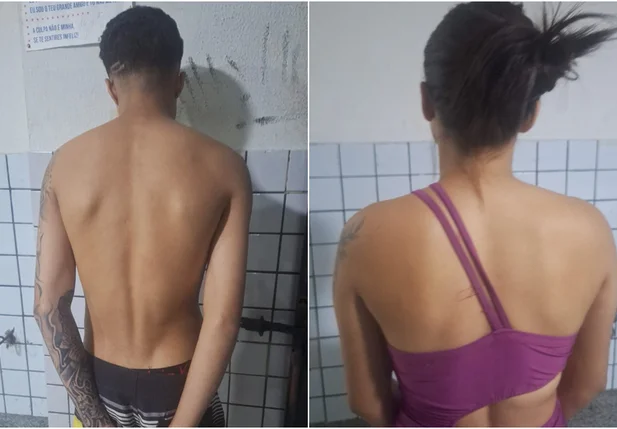 Casal preso com drogas pela PM