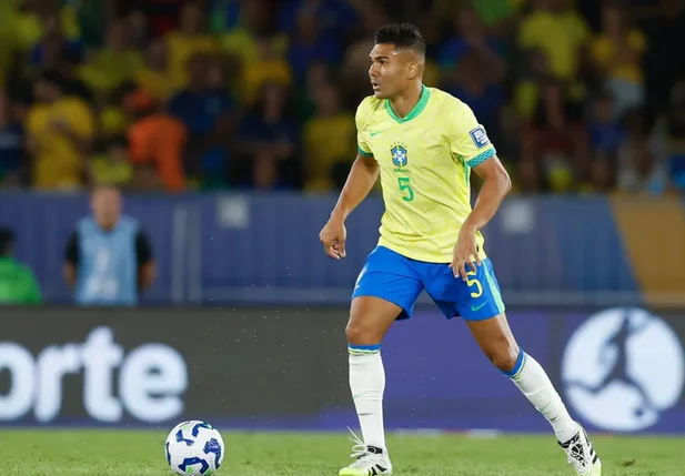 Casemiro marcou gol na vitória do Brasil