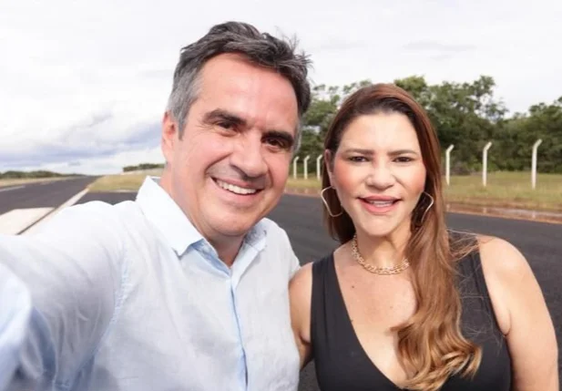 Ciro Nogueira e Fernanda Marques
