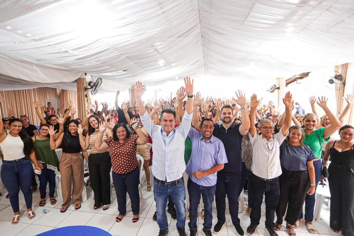 Ciro Nogueira e Joel Rodrigues na Festa das Mães em Teresina