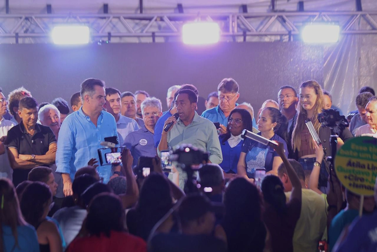 Ciro Nogueira e Joel Rodrigues participam de evento na zona norte