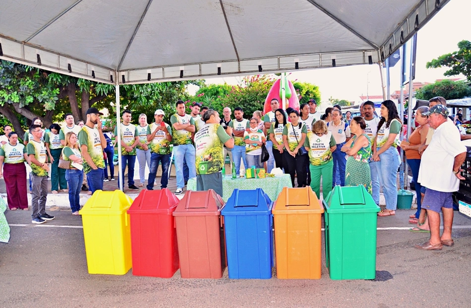 Coletores seletivo de lixo