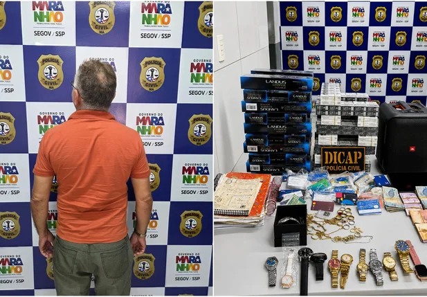 Comerciante foi preso acusado de agiotagem e contrabando em Timon