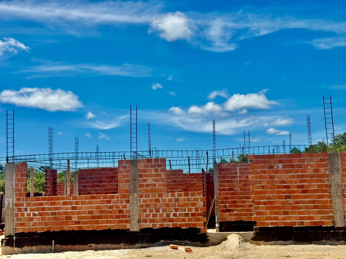 Construção da nova sede da Escola Municipal João José de Oliveira