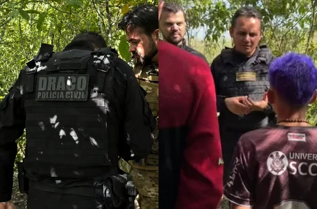 Corpo de  Antônio Gabriel Rodrigues da Silva foi encontrado durante operação do DRACO