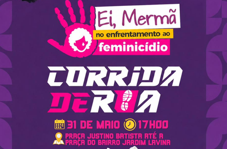 Corrida “Ei, Mermã” mobiliza população no combate ao feminicídio em Santo Antônio de Lisboa