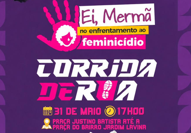 Corrida “Ei, Mermã” mobiliza população no combate ao feminicídio em Santo Antônio de Lisboa