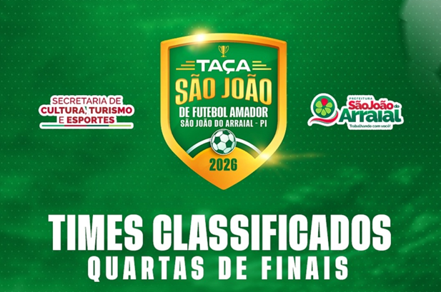 Definidos os duelos das quartas de final da Taça São João de Futebol Amador