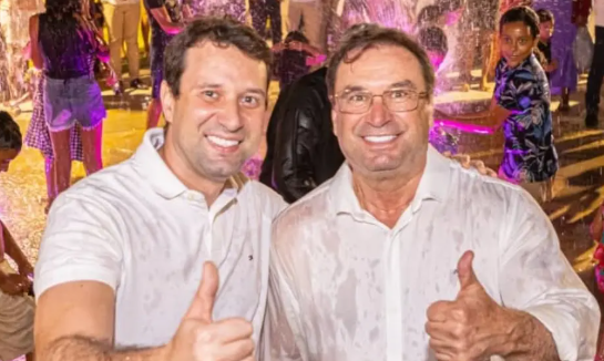 Deputado federal Daniel Barbosa e o Prefeito de Arapiraca Luciano Barbosa