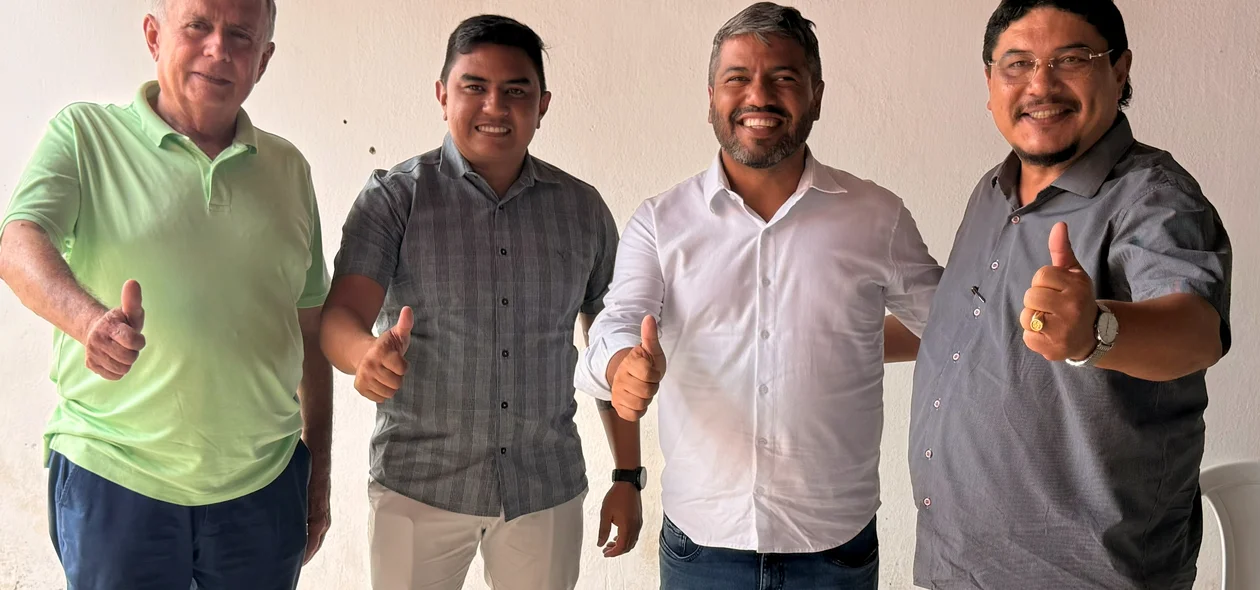 Deputado federal Flávio Nogueira e lideranças políticas