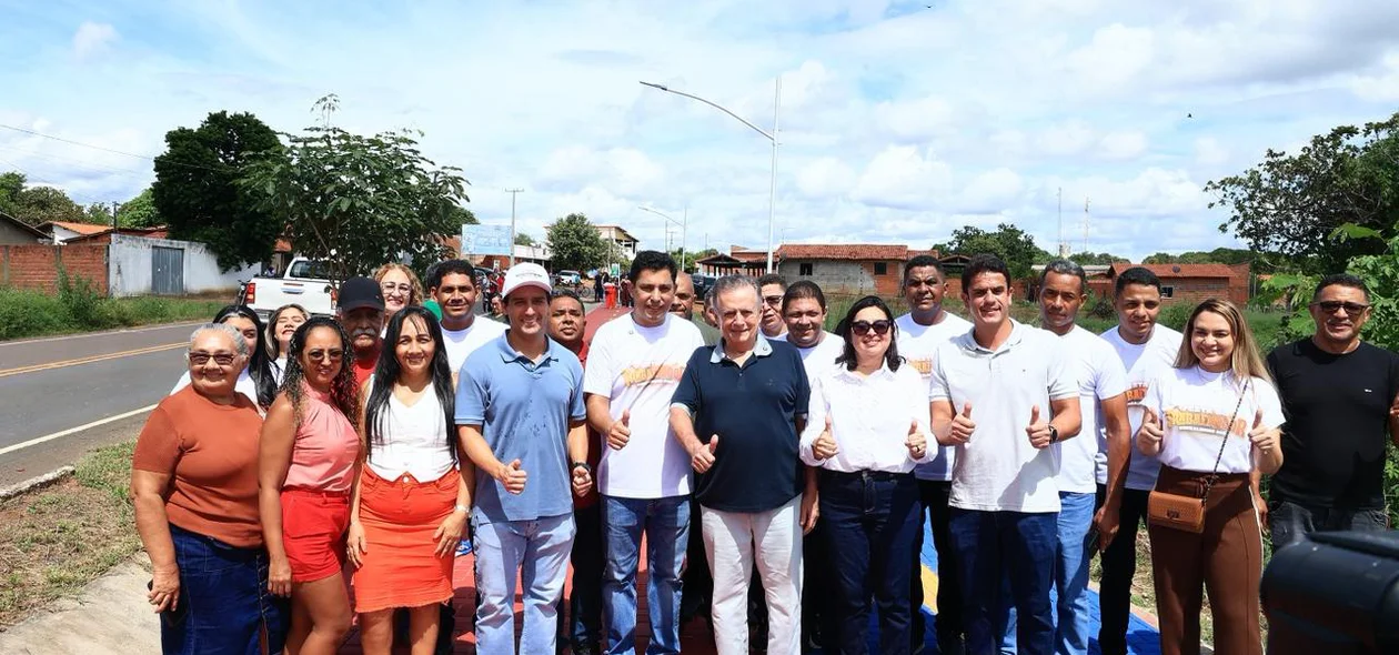 Deputado Flávio Júnior durante agenda
