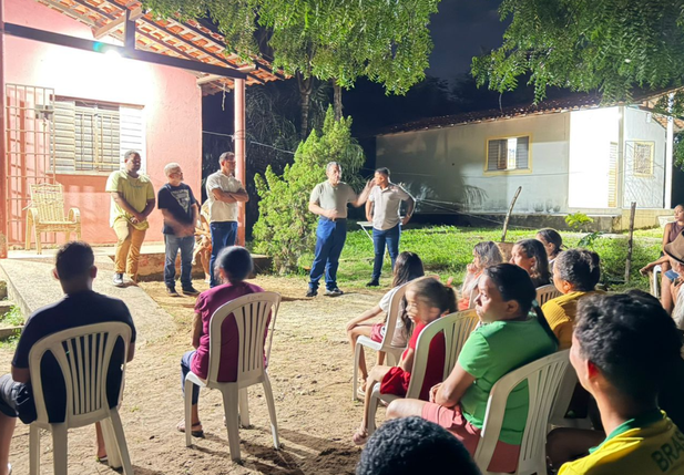 Deputado Gessivaldo visita povoado Amparo na Cacimba Velha