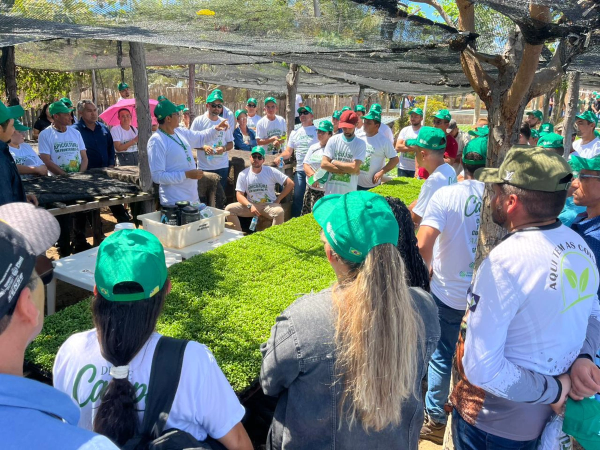 Dia de Campo fortalece capacitação de produtores rurais em Fronteiras