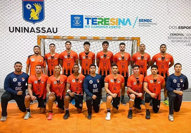 Elenco do GHC na Copa Nordeste de Handebol 2026