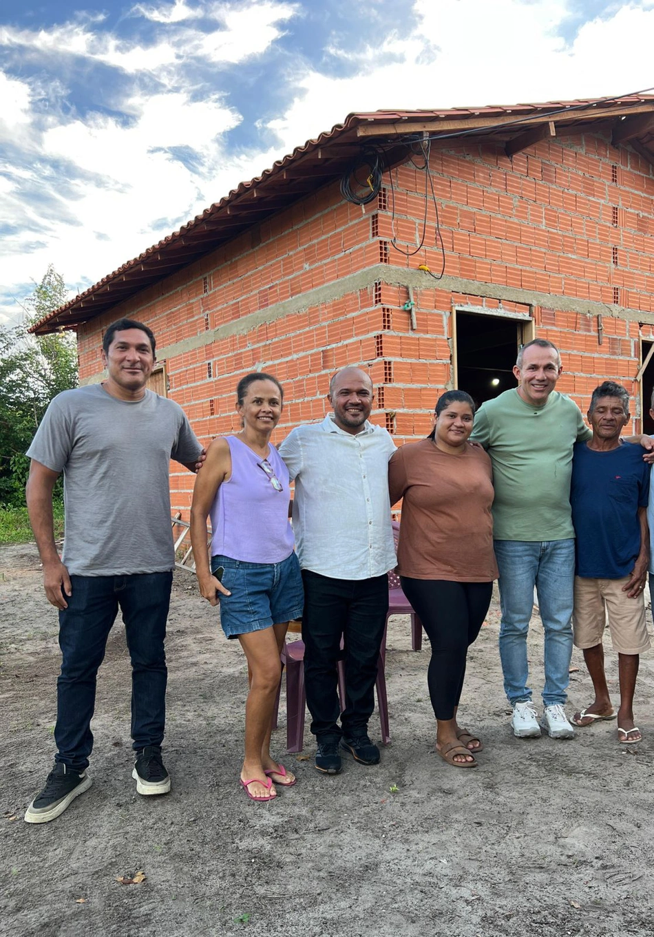 Em Cajueiro da Praia, Wilson Capote recebeu o apoio do vereador Zanata e do suplente Jairo