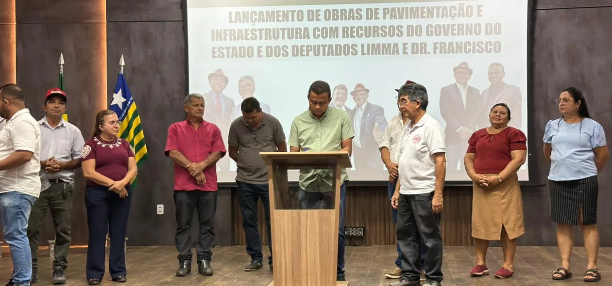Encontro de lideranças em São João do Arraial