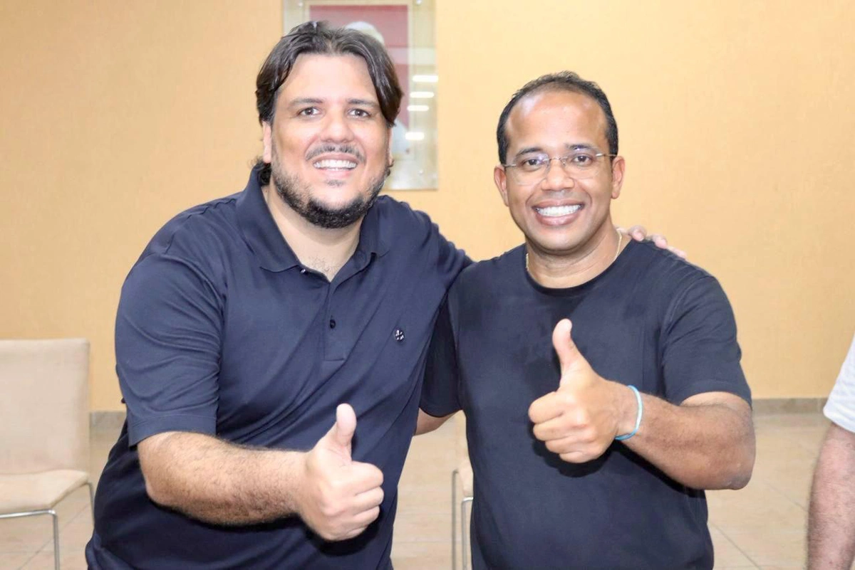 Enzo Samuel e Júnior Macêdo