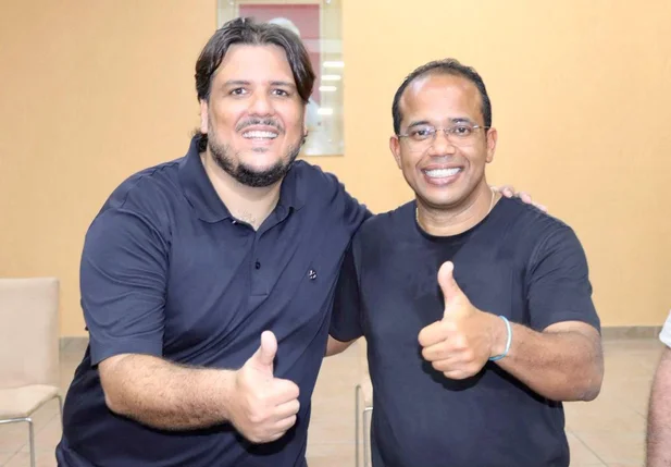 Enzo Samuel e Júnior Macêdo