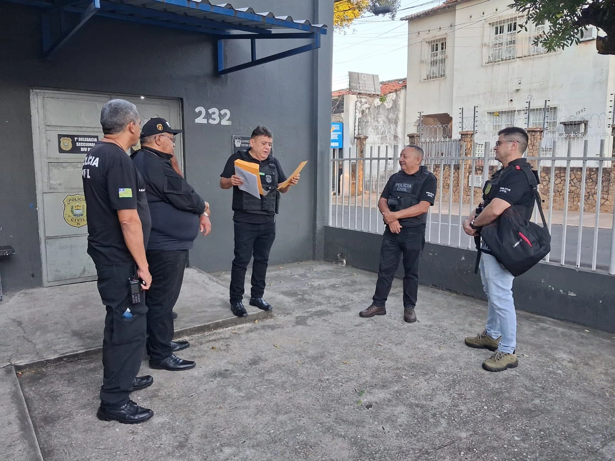 Equipe do delegado Sérgio Alencar