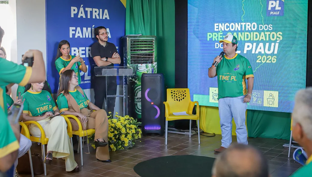 Evento na sede do Partido Liberal