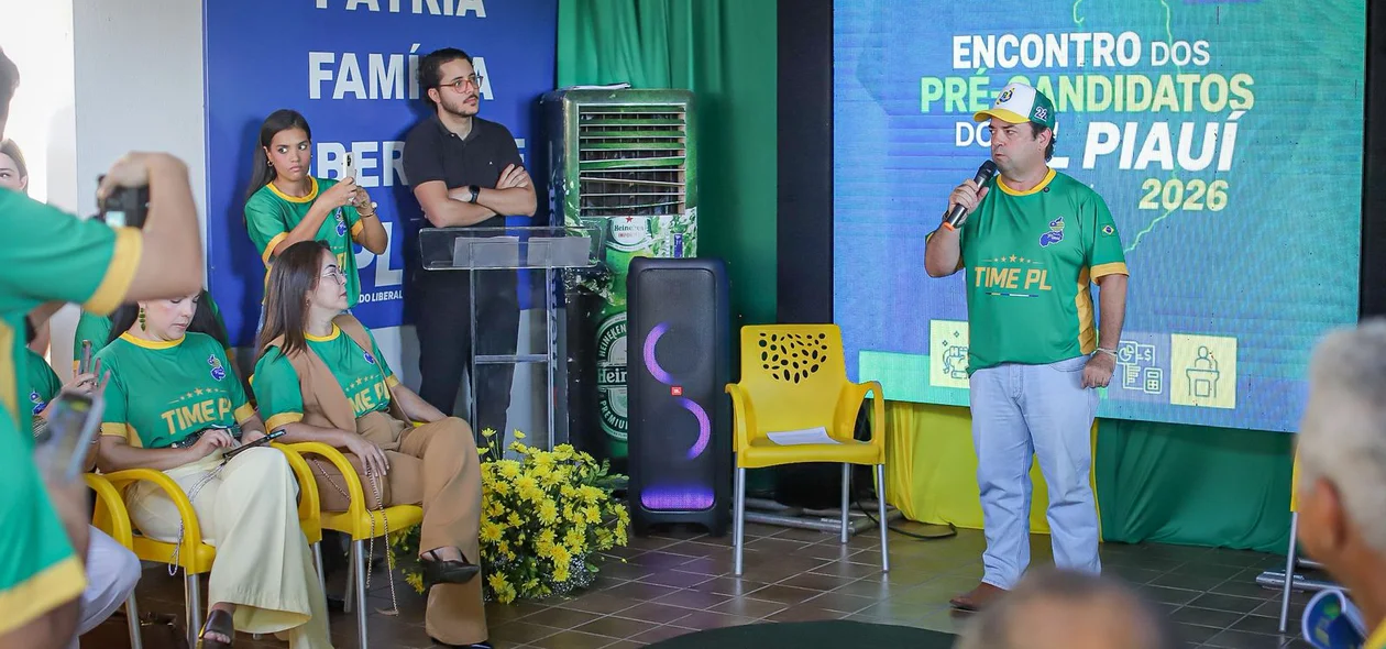 Evento na sede do Partido Liberal