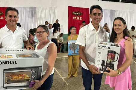 Festa das mães é marcada por emoção, homenagens e sorteios em Jatobá do Piauí