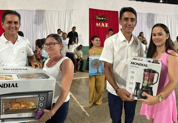 Festa das mães é marcada por emoção, homenagens e sorteios em Jatobá do Piauí