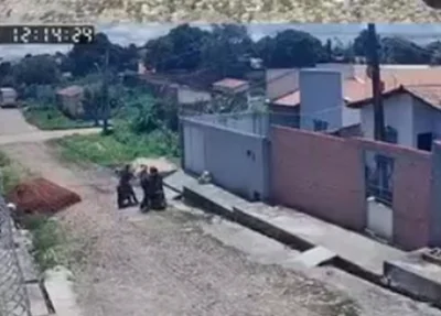 Flagrante de mulher sendo assaltada no bairro Cinturão Verde, em Timon