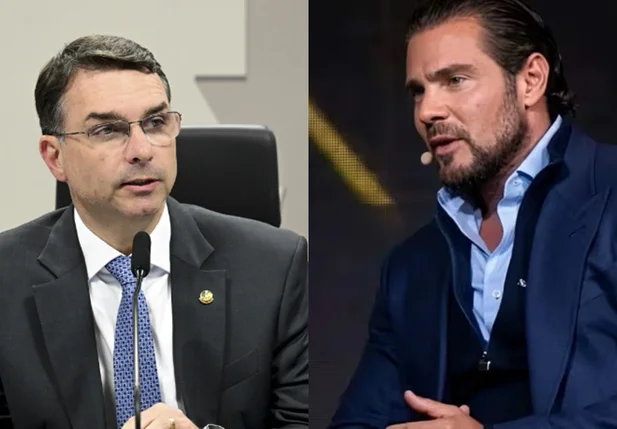 Flávio Bolsonaro e Daniel Vorcaro