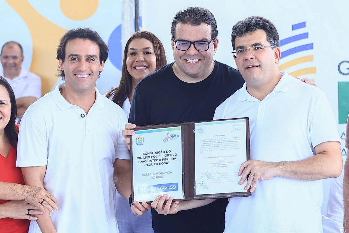 Flávio Júnior participa de entregas e anúncio de investimentos em Passagem Franca do Piauí