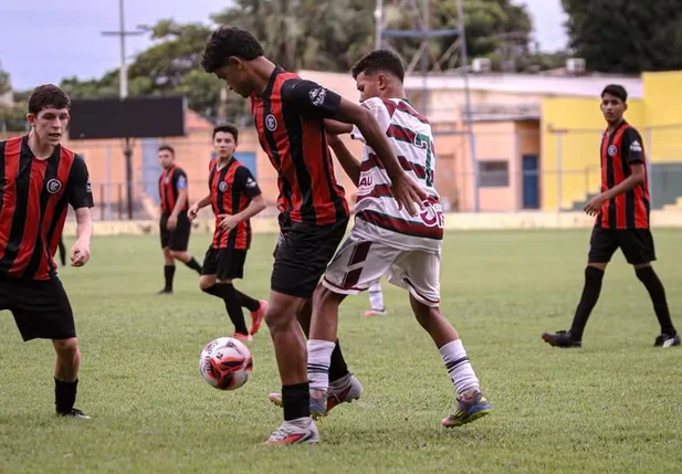 Fluminense-PI fica no empate com Santa Cruz pela segunda rodada da Copa do Brasil Sub-15
