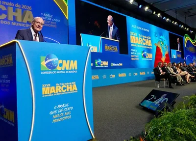 Geraldo Alckmin na 27ª Marcha dos Prefeitos